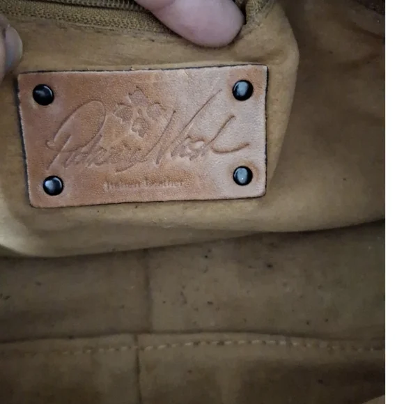 Patricia Nash Italian Leather Floral Flap Crossbody Bag - Picture 7 of 8